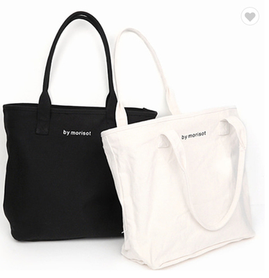 ভালো দাম পুনর্ব্যবহৃত 10oz 12oz সাদা কালো ক্যানভাস Tote ব্যাগ জৈবিক মহিলাদের জন্য কাঠের অনলাইনে