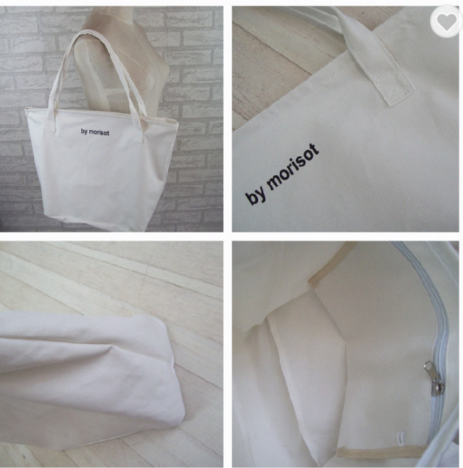 পুনর্ব্যবহৃত 10oz 12oz সাদা কালো ক্যানভাস Tote ব্যাগ জৈবিক মহিলাদের জন্য কাঠের 6